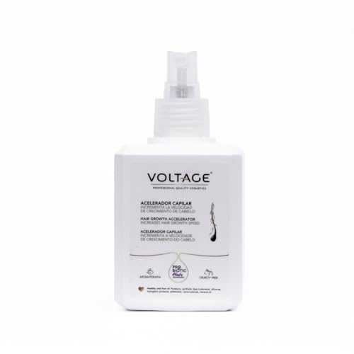 Voltage Cosmetics - Acelerador Capilar - 200ml - Estimula Crecimiento de las Fibras Capilares - Prebiotic Hair Technology - Protección del cuero cabelludo