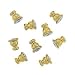 UnCommon Artistry Bullet Clutches 22Kt. Gold Plated for Post Earrings (25)