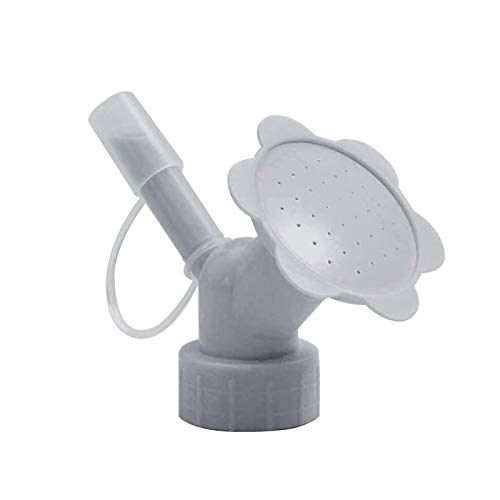 SMLJFO Buse d'arrosage, bouchon de bouteille, arroseur portable en polypropylène, arrosage pour bonsaï, petites plantes d'intérieur (gris) Cover