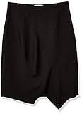 Lark & Ro Women's Asymetric Drape Skirt