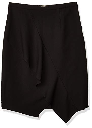Amazon Brand - Lark & Ro Women's Asymetric Drape Skirt