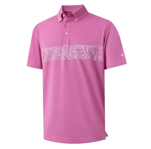 Chemise de golf homme Rouen anti-humidité pour éviter la transpiration