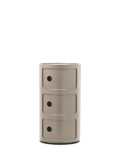 Kartell Componibili, Meuble Conteneur 3 éléments, Tourterell