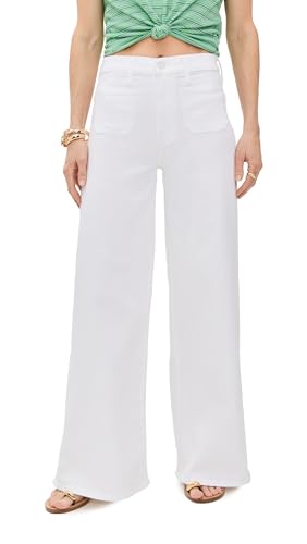 MOTHER Women's Petite Lil Patch Pocket Undercover Sneak Jeans