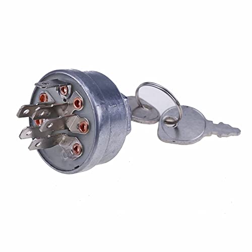 Dvparts Starter Ignition Switch 109-4736 103-0206 88-9830 104-2541 430-334 Compatible With Exmark Toro Lawn Mower #TOP1