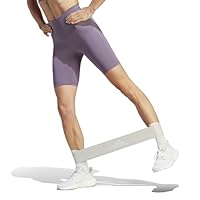 adidas Performance Optime Training Women's Bike Short Leggings, Purple, X-Small