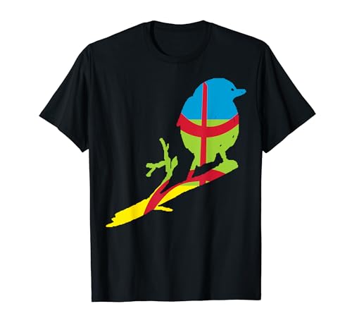 Amazigh Flag Bird Freedom T-Shirt Berber Shirt T-Shirt