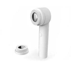 Facial Cleansing Brush Rechargeable Face Scrubber Exfoliator,Rechargeable Electric Spin Waterproof Face Scrub Cleanser Brush,Electric Smart Cordless Handheld Face Cleansing Brush Device (IF-1019)