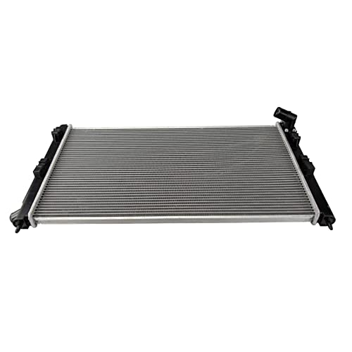 Image of KAX Radiator, 2978 OE Style Bolt-On Aluminum Core Radiator Replacement Lancer, Outlander, Outlander Sport3.0L 2.4L 2.0L, 27-9 /16 inchW, 15-13 /16 inchH, 1-3 /8 inchInlet, 1-3 /8 inchOutlet