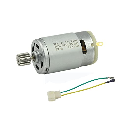 CHANCS RS390 motor eléctrico DC 12v 16000 RPM accesorio de coche de juguete scooter de tres ruedas con motor de 12 marchas