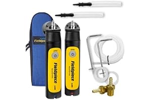 Fieldpiece JL3KM2 Job Link Dual Digital Manifold Gauges w/ Micron Gauge & Wireless Bluetooth