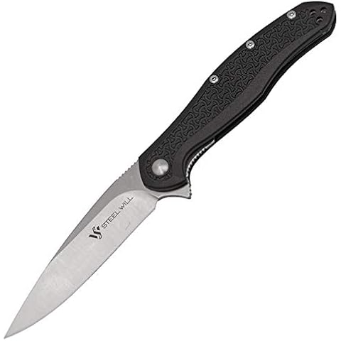 Steel Will Intrigue Mini Linerlock Black Cover