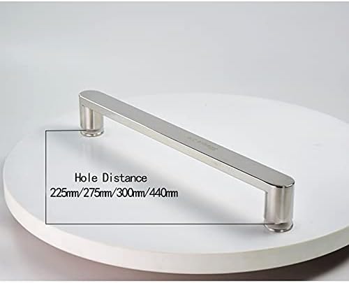 Shower for Bathroom, Polished Stainless Steel Finish Shower Screen Door Handles Hardware Accessories (Size : 225mm)