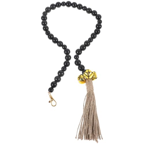 HANABASS Home Dog Doorbell Portable Training Pet Doorbell Interactive Dog Training Bell for Potty Decorative Bead Strings