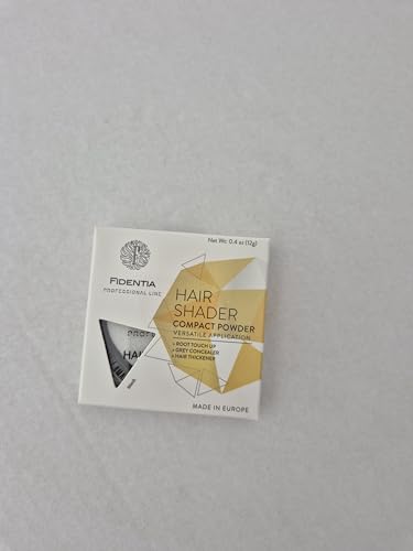 Foto von Fidentia Hair Shader 12g | Made in EU | Haar Concealer zur Haarverdichtung, Ansatz & Geheimratsecken kaschieren - Schwarz