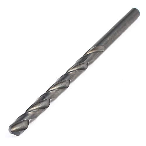 Aexit 4.8mm Dia Tool Holder Split Point 90mm Long High Speed Steel HSS Twist Drill Bit Model:70as494qo491