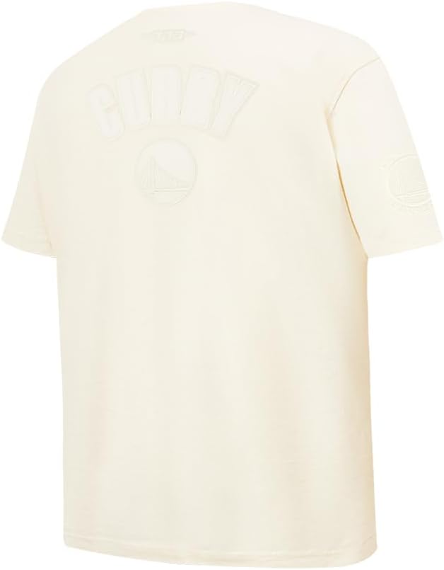 Pro Standard NBA Boys Big Boys NBA Golden State Warriors Neutrals Player Cotton Short Sleeve Tee - Image 4