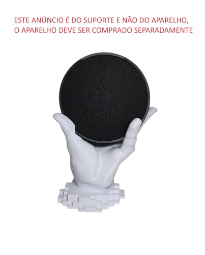 Suporte Para Echo POP Alexa - Mão/Hand - BRANCO