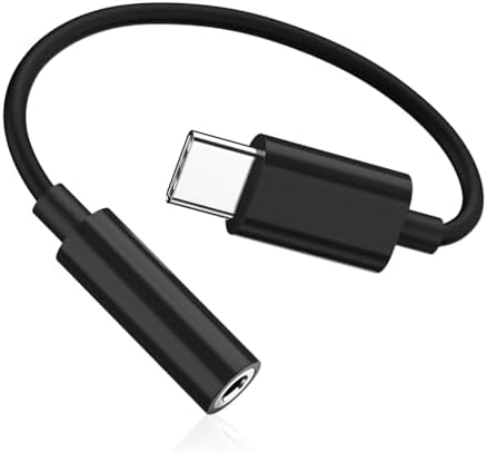 （11:00時点） YWXTW USB Type-C 3.5mm 3極 4極 オーディオ 変換 アダプター ハイレゾ対応 DAC搭載 高耐久ケーブル 屈曲耐久試験30,000回クリア イヤホンジャック イヤホン ヘッドホン ヘッドセット マイク 音量調整 【 iPhone 16 / 16 Pro/iPad/Mac/Android スマートフォン タブレット 対応 】 ブラック YWXTW- Type-C 3.5mm