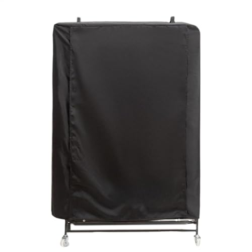 Cubierta para jaula de pájaros, cubierta protectora para pájaros, cubierta nocturna para jaula de pájaros, protección, tela transpirable, diseño impermeable, grande, negro, para periquito, loro, cacat