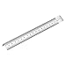 180mm Woodworking Scribing Ruler, Alloy Steel Angle Ruler Carpentry Marking Measuring Tools for Woodworking Mortise Tenon Positioning Marking