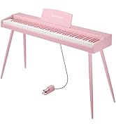 Amazon | KIMFBAY 電子ピアノ 88鍵盤 木製 電子 ピアノ 88鍵 Digital