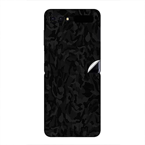 Image of DBRAND Premium 3M Vinyl Skin Decal Wrap Compatible with Samsung Galaxy Z Flip - Black Camo 3M
