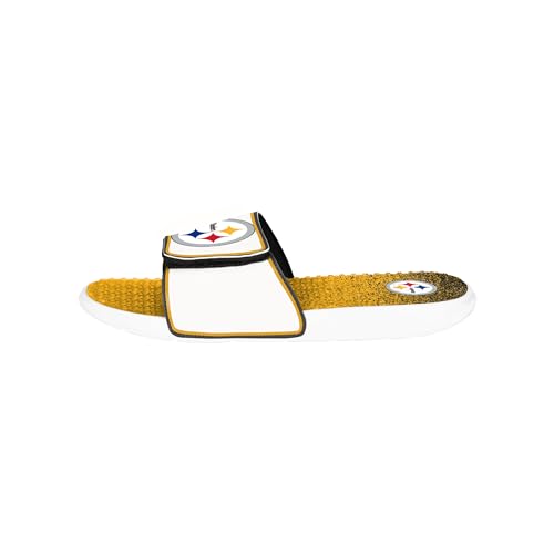 Image of FOCO mens Nfl Primary Team Logo Gradient Gel Slide Sandals