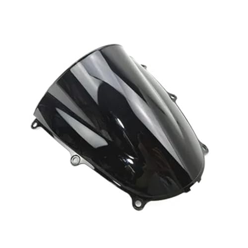 Pare-brise double bulle noir pour moto Honda CBR600RR 2005 2006