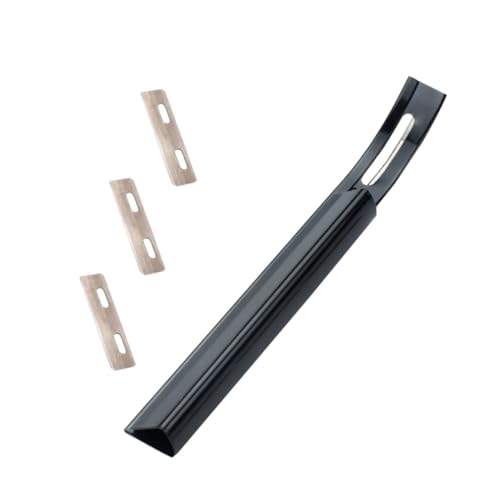 LIFKOME - LIFKOME Couteau à Évider Cuir avec Lames de Remplacement Outil de Biseautage Sécurisé pour Épaisseur Ajustable Manche Ergonomique pour Artisanat Cuir DIY
