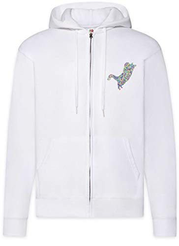 Sweat à capuche pour homme chaud Urban Backwoods Colored Cat I contre le froid