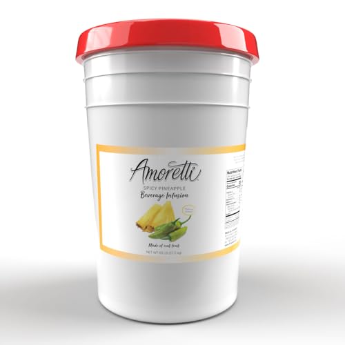 image for Amoretti - Spicy Pineapple Beverage Infusion - Drink Mix & Water Enhan