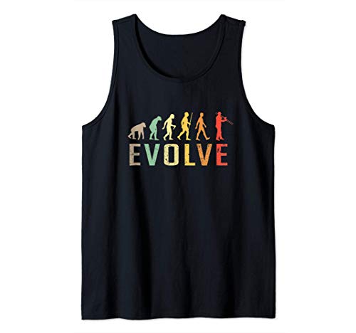 trombone player Evolution Vintage Funny Design Camiseta sin Mangas