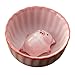 Tazza in ceramica fatta a mano con animale 3D nascosto all'interno, tazza da tè con statuetta di maiale che soffia le bolle, regalo divertente per Natale, compleanno, festa della mamma (stile C) immagine