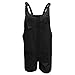 Generic Black+Friday for Teens Womens Summer Sleeveless Rompers 2024 Knot Straps Button Shorts Jumpsuits Plus Size Loose Casual Overalls with Pocket Ropa de mujer, A01_black
