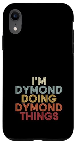 Dymond Name Dymond Personalized Name First Given �X�}�z�P�[�X iPhone XR �p