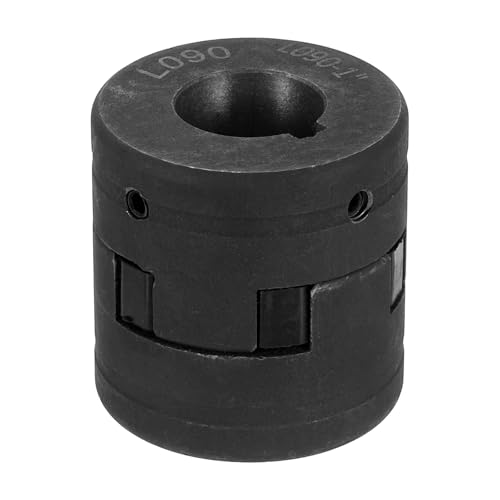 QUARKZMAN 1/2 bis 1 L090 Flexibles 3-teiliges L-Jaw Kupplungskupplungsset & Buna-N NBR Gummispider für Holzspalter Hybridgeräte