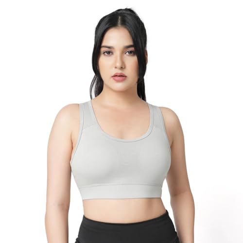 Image of Shoppy Villa - Sports Bras for Women | Gym Bras for Women Workout | Yoga, Camisole Bra, Lighty Padded Cup Bra with Full Coverage with Removable Pads