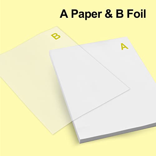 Mecolour Printable Temporary Tattoo Paper 5 Sets 8.5"X11" For Inkjet Printer Diy Image Transfer Decal Paper For Skin, For Celebrate Festivals, Parties, Birthday Bashes,New Year #TOP2