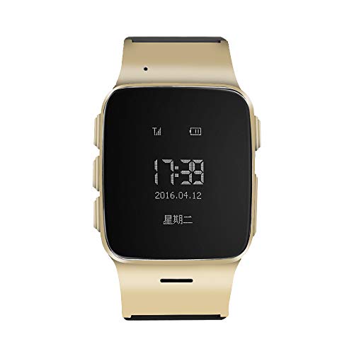 Beacon Pet Elderly Smart Watch with Dual Way Call SOS Anti-Lost GPS Pedometer WiFi Tracking Remote Monitor Watches for iPhone Android Phones - Golden - Thumbnail 7