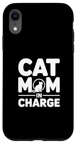 Cat Mom In Charge �X�}�z�P�[�X iPhone XR �p