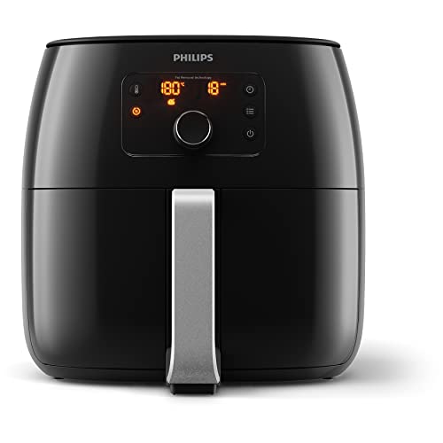 Philips Airfryer Premium XXL, 7.3L (1.4Kg), Heißluftfritteuse für 90{bc9985795e37acae2eb2e9b44152315895c97c9b0cdf7254aa6fddc0d34779de} Weniger Fett Mit Rapid Air Technologie, Rezepte-App (HD9650/90) Philips Airfryer Premium XXL, 7.3L (1.4Kg), Heißluftfritteuse für 90{bc9985795e37acae2eb2e9b44152315895c97c9b0cdf7254aa6fddc0d34779de} Weniger Fett Mit Rapid Air Technologie, Rezepte-App (HD9650/90)