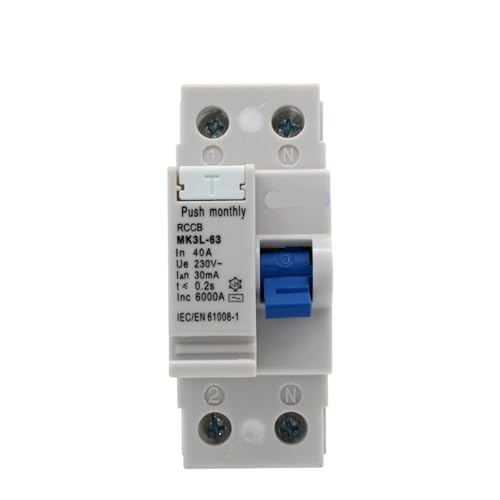 Solución a saltos de luz con interruptor diferencial 2P 20A MK3L-63 2