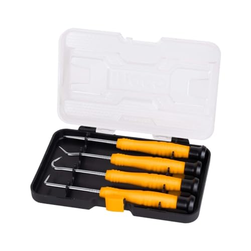 Set Uncini E Ganci 120Mm - 4Pz Ingco Hkphs0401