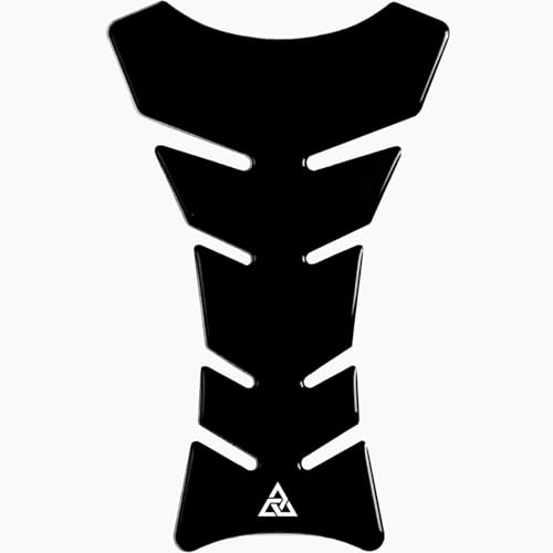 Autodomy Motorcycle Tank Protector Valid for any Model Black V1 | Motorcycle Tank Pad Universal 20x12,5 cm | Resists Rain and Sun