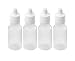12PCS 30Ml/1Oz Empty Refillable Eye Liquid Dropper Dropping Bottle Portable Soft Squeezable Clear Plastic Dropper Vials Sample Packing Bottles with Plug and Screw-on Lid