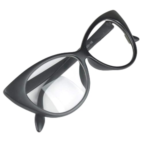 Lunettes pour chat au design noir élégant et lunettes pour femmes