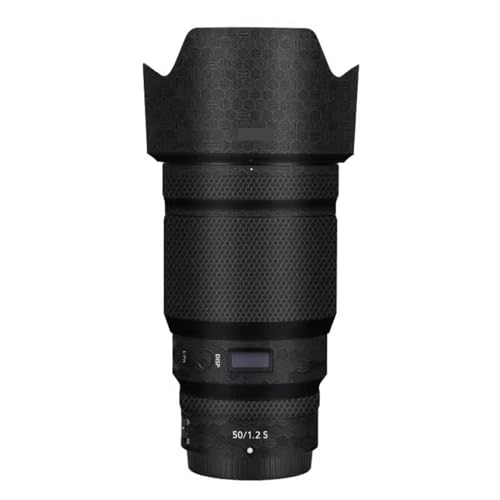 Autocollant en vinyle pour objectif photo de reflex Nikon Z 50 mm F1.2S nid d'abeille