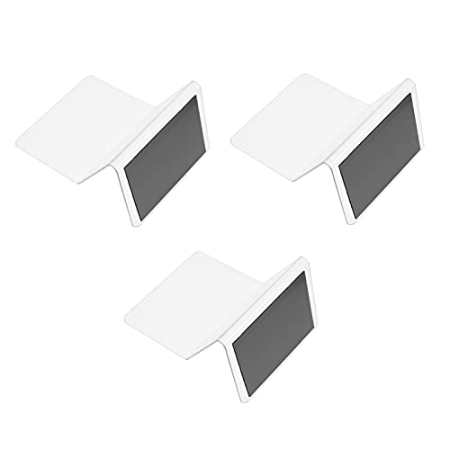 Happyyami 3 Pcs Back Support Plates for Supermarket Reverse Baffle Simple Rack for Convenience Stores and Display Organization
