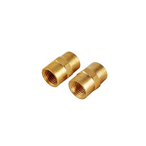 PowRyte 500108 Basic Solid Brass Fitting, Female Coupling Se